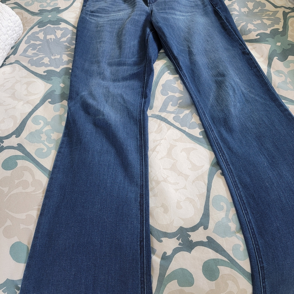 Democracy Dark Blue Flare Ab-solution Jeans